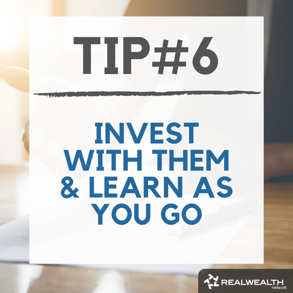 Tip 6 invest with them and learn as you go image
