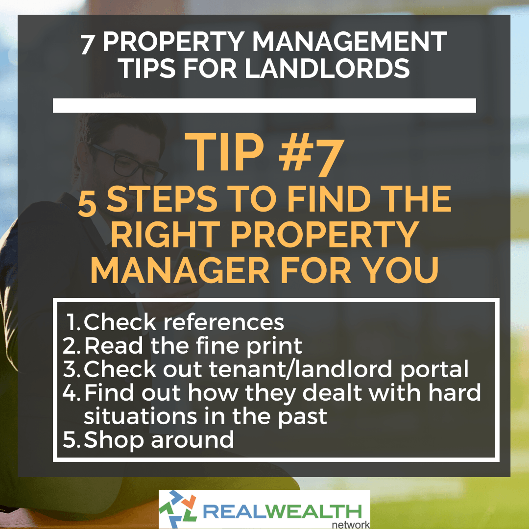 7 Property Management Tips For Landlords RealWealth