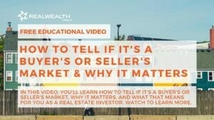 How to Tell if It's a Buyer's or Seller's Market Video